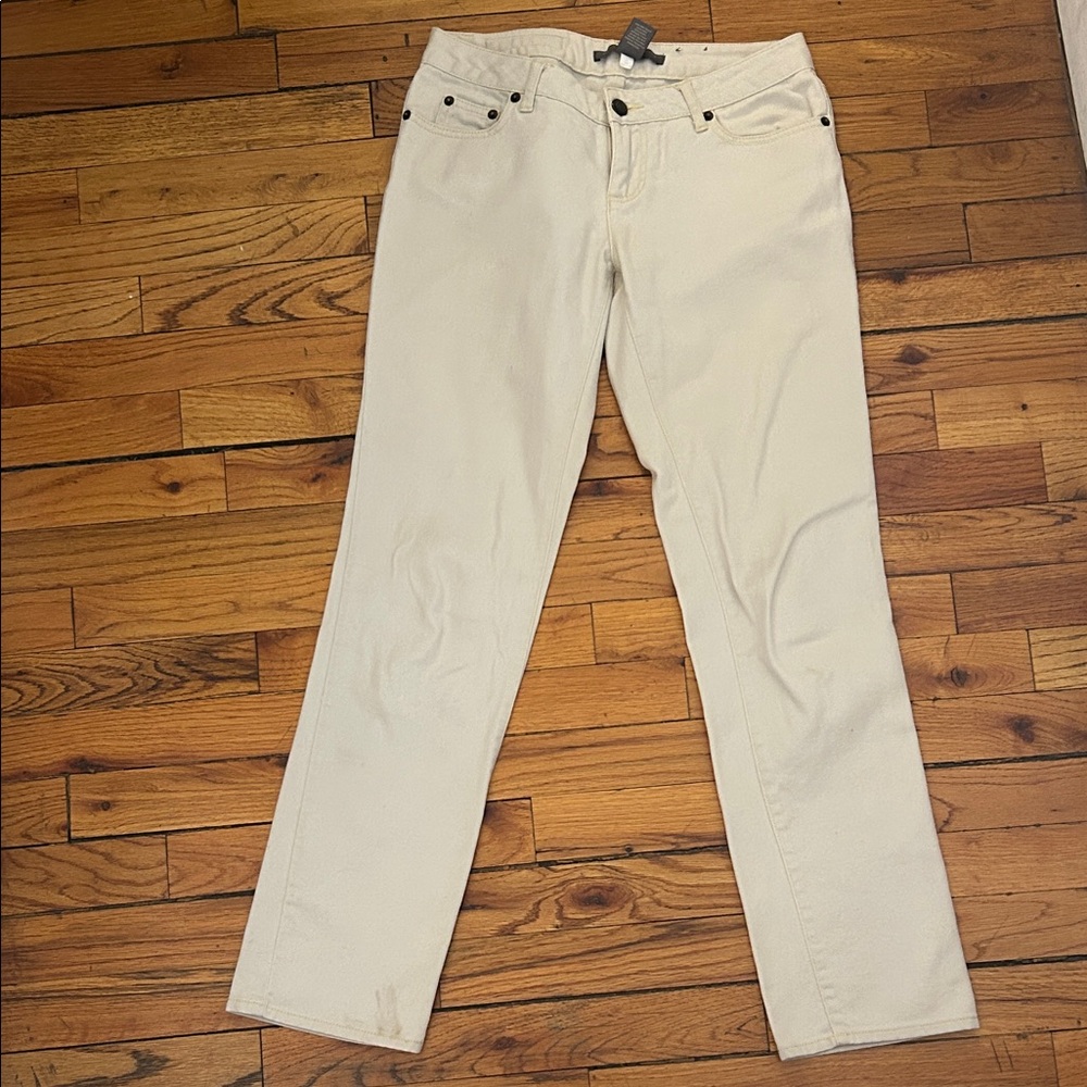 Proenza Schouler for Target Women’s Off-White Straight Jeans